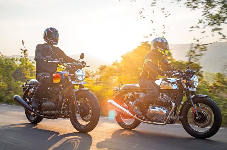 Royal Enfield Interceptor 650, Continental GT 650 price.